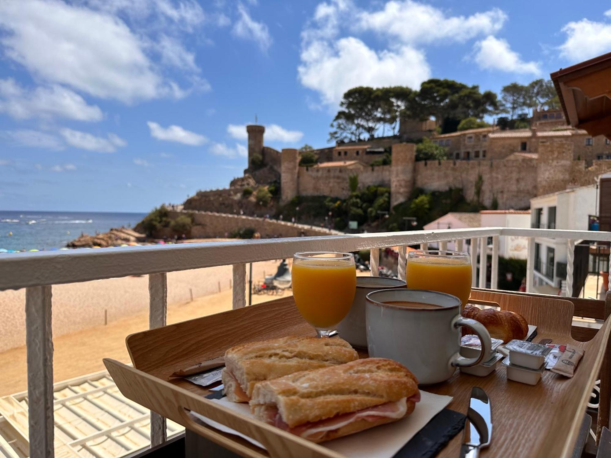 Hostal Del Mar Tossa de Mar Dış mekan fotoğraf