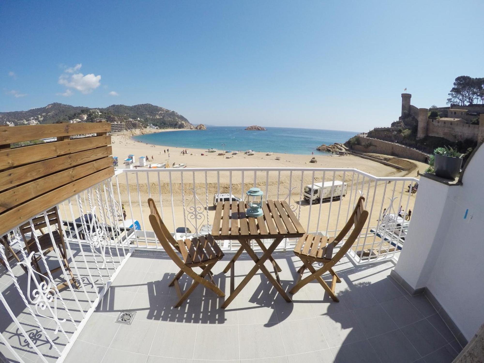 Hostal Del Mar Tossa de Mar Dış mekan fotoğraf